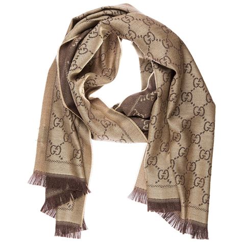 foulard gucci lana|sciarpe foulard gucci.